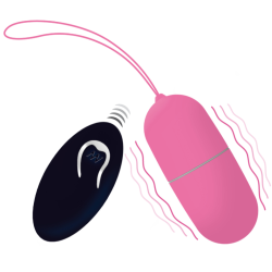 oeuf vibrant flippy i avec télécommande rose