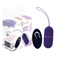 oeuf vibrant flippy i avec télécommande violet