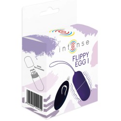 oeuf vibrant flippy i avec télécommande violet
