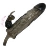 couvre-pénis brave man avec lapin noir 16.5 cm