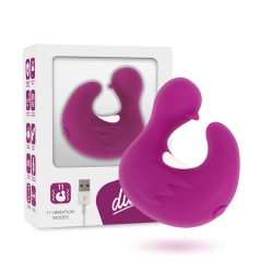 dé à dés à canard rechargeable en silicone stimulant duckymania
