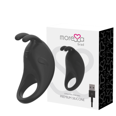 brad premium silicone rechargeable noir