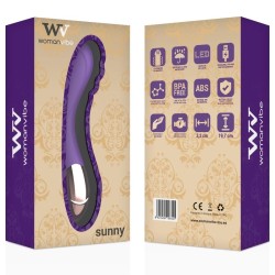 vibrateur rechargeable en silicone sunny