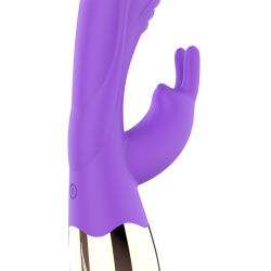 vibrateur rechargeable en silicone viora femme