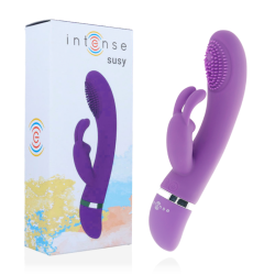 vibrateur oscillant susy silicon rabbit lilas