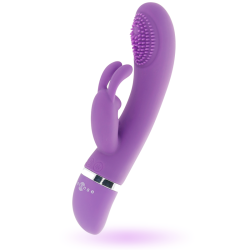 vibrateur oscillant susy silicon rabbit lilas