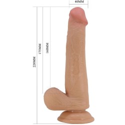 grand gode réaliste 22 cm chair