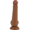 grand gode réaliste 22 cm marron