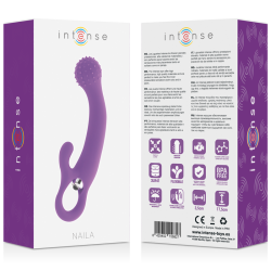 silicone vibrant naila lilas