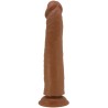 sharife gode réaliste 25 cm marron