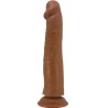 sharife gode réaliste 25 cm marron