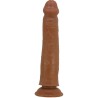 sharife gode réaliste 25 cm marron