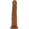 sharife gode réaliste 25 cm marron