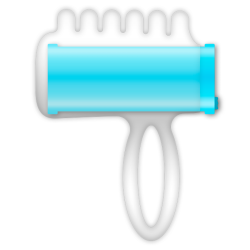 bleu finger stimulateur