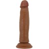 gode réaliste keon 21 cm marron