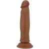 gode réaliste keon 21 cm marron