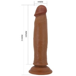 gode réaliste keon 21 cm marron
