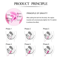 kegel fit ensemble d'entraînement musculaire pelvien 6 pcs