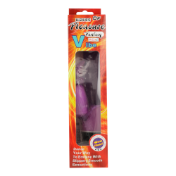 vibrateur fantasy waves of pleasure avec lapin lilas 23 cm