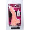 gode  bite réaliste avec vibration 21.6 cm