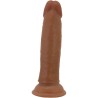 gode réaliste quentin 18 cm marron