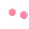 balles texturées rose profondement plaisir 3.6 cm