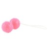 balles texturées rose profondement plaisir 3.6 cm