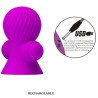 stimulateurs de nipple 12 modes vibration lilas