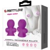 stimulateurs de nipple 12 modes vibration lilas