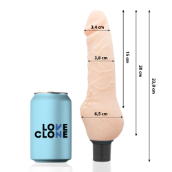 daven autolubrification réaliste 23.8 cm -o- 3.8 cm