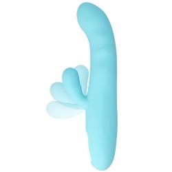 vibrateur rotatif eiffel turquoise bleu