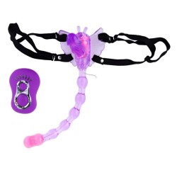 bracelet papillon sur lilas