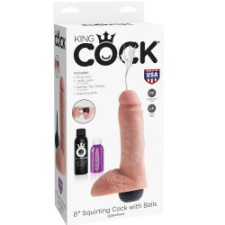 pénis éjaculateur naturel réaliste 20.32 cm