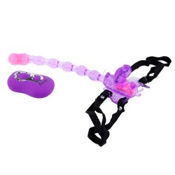 bracelet papillon sur lilas