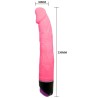 vibrateur réaliste adour club 23 cm rose