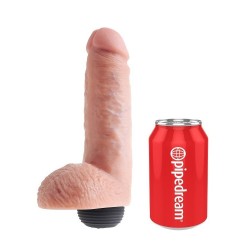 pénis éjaculateur naturel réaliste 20.32 cm