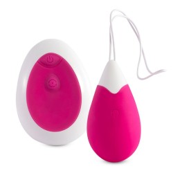 vibrateur jan egg télécommande rose
