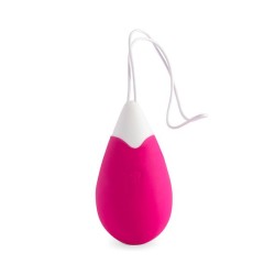 vibrateur jan egg télécommande rose