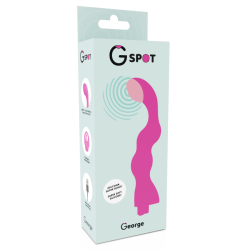 george g-spot vibrateur gomme rose