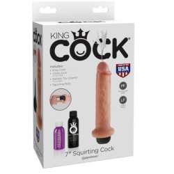17.8 cm gode éjaculante