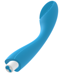 vibrateur gylbert turquoise bleu g-spot