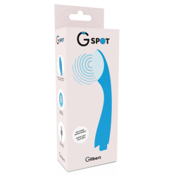 vibrateur gylbert turquoise bleu g-spot