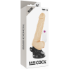 vibrateur réaliste télécommande naturel avec testicules19.5 cm -o- 4 cm