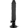 vibrateur réaliste télécommande noir 20 cm -o- 4 cm