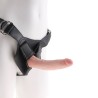 harnais avec pénis réaliste 17,8 cm