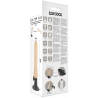 vibrateur télécommande naturel réaliste 19.5 cm -o- 4 cm