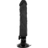 vibrateur réaliste télécommande noir 21 cm -o- 4 cm