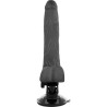 vibrateur articulable télécommande noir 18.5 cm -o- 4 cm