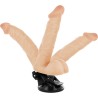 vibrateur articulable télécommande naturel 20 cm -o- 4.5 cm