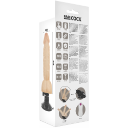 vibrateur articulable télécommande naturel 20 cm -o- 4.5 cm
